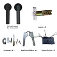 thumbnail image 5 of Fingerprint Door Lock Digital Electronic Lock With Password/Key/IC Card/ Smartlife/ APP Unlock ,Corrosion-Resistant, 5 of 5