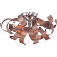 thumbnail image 1 of Quoizel Ribbons Large Flush Mount in Satin Copper, 1 of 5