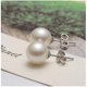 thumbnail image 5 of Pendientes de perlas de plata 925 Jewelryearring(7-8mm) Afortunado Sencillez, 5 of 5