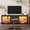 Black, variant on GALAXHERO TV Stand for 55/65/75 Inch TV, Modern Entertainment Center with LED Lights & Adjustable Glass Shelves Sturdy Media Console for Living Room, Bedroom, Gaming Black