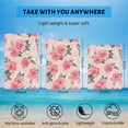 thumbnail image 5 of GZHJMY Beach Towel for Women Girls, Pink Moonflower Bath Towel, Oversized Lightweight Sport Towel, 31x63 Inch, 5 of 7