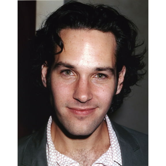 Paul Rudd smiling Portrait in Gray Coat Photo Print (24 x 30)