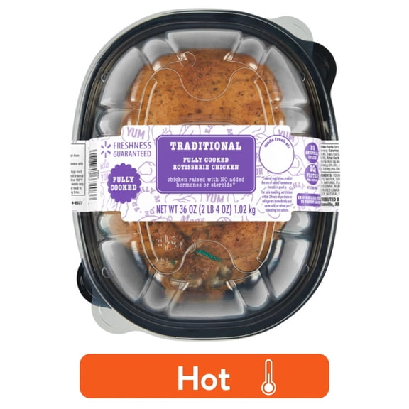 (Hot) Freshness Guaranteed Traditional Rotisserie Whole Chicken, 2.25 lb