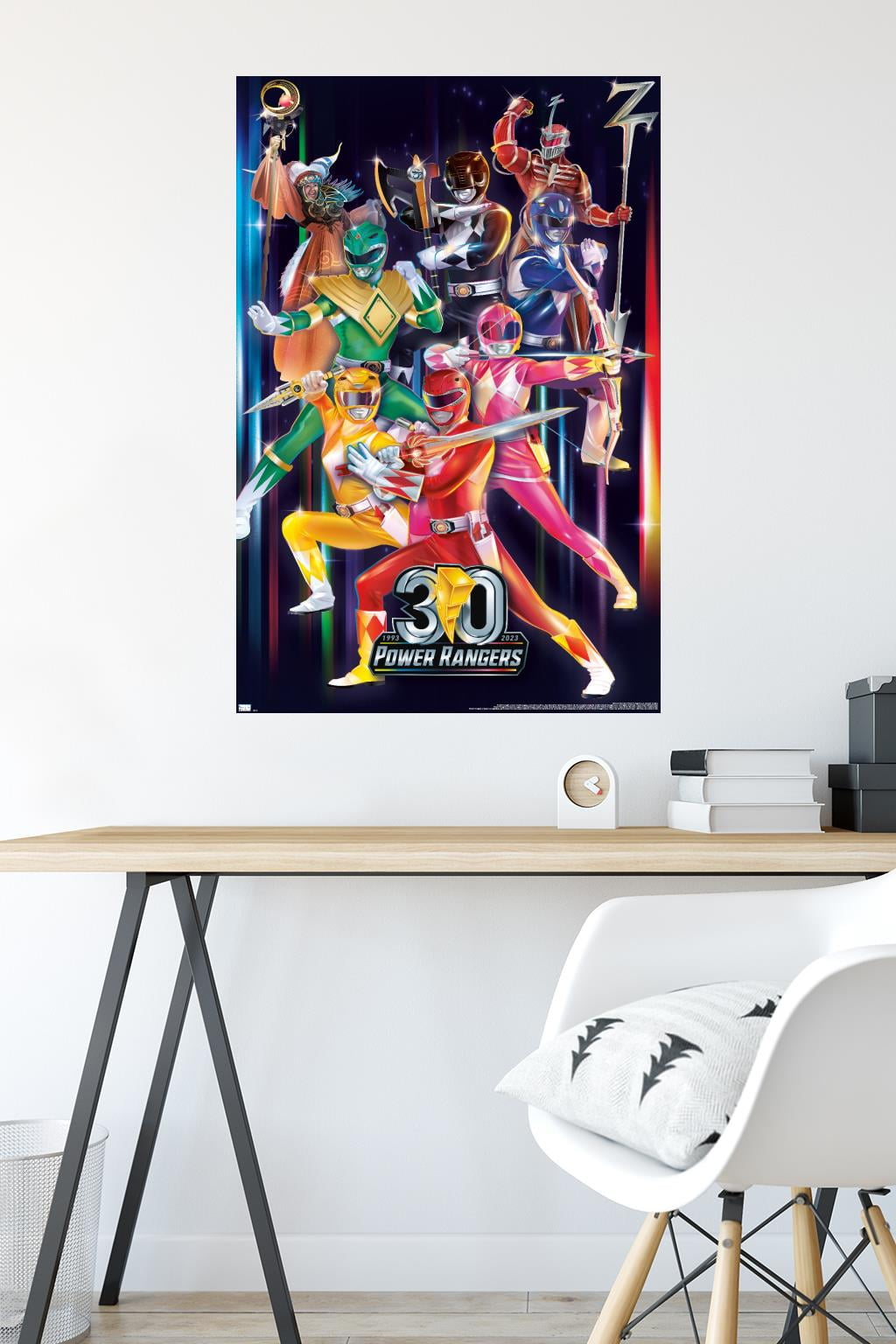 Power Rangers - 30th Group Wall Poster, 22.375" x 34"