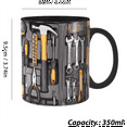 thumbnail image 2 of Funny Coffee Mug Ceramic Cup for Mechanics Toolbox Beer, Whiskey, Wine, Water,Juice, 2 of 7