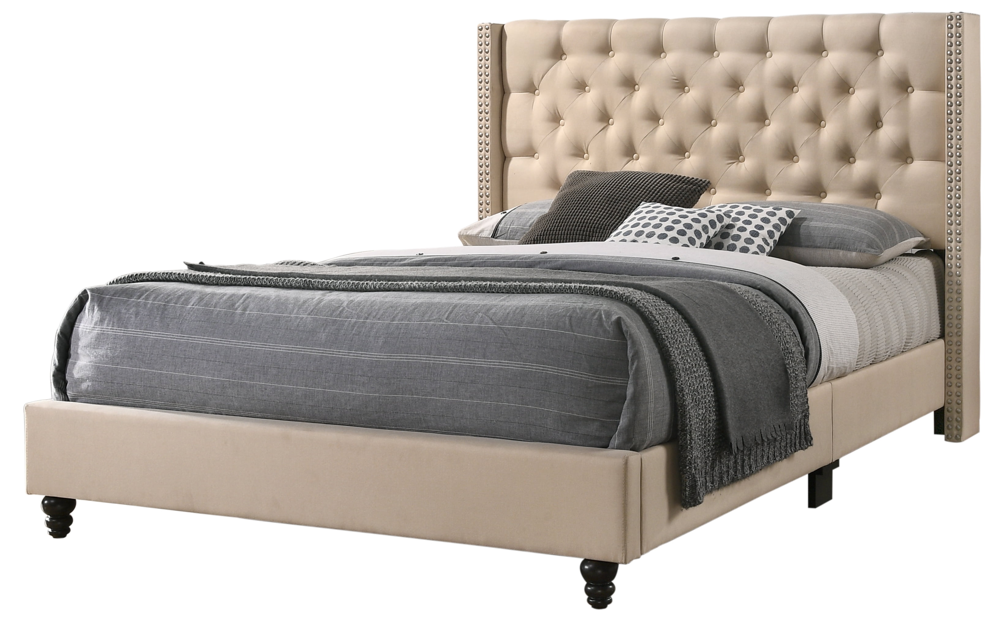 Glory Furniture Julie G1903-QB-UP Beige Queen Bed