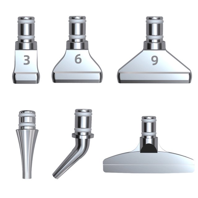 Stylo de Forage à Pointe Argentée Métal Head Détachable Remplacement Stylo Diamant Outil DIY