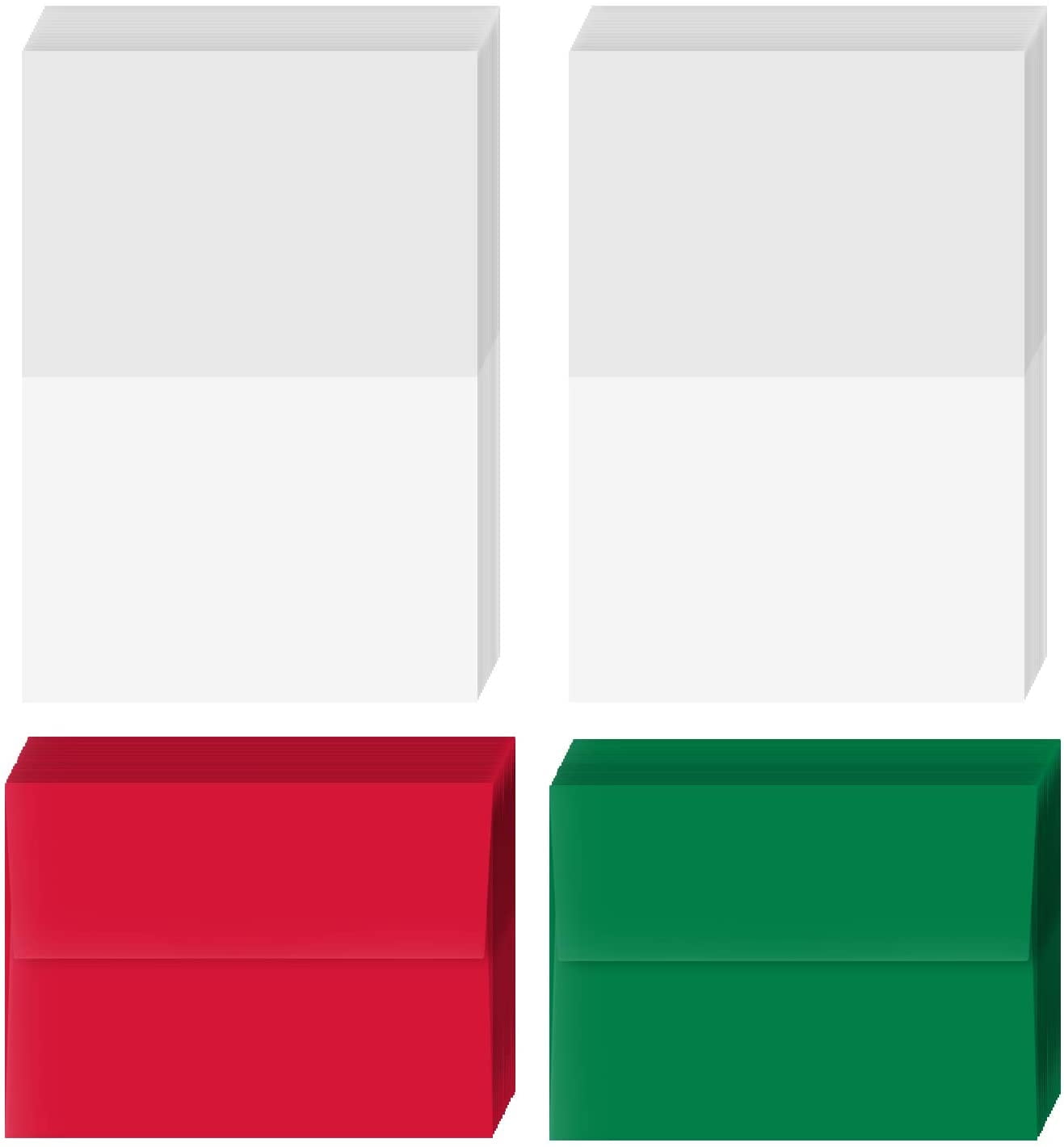 Free US shipping! 5 blank greeting card pack with collage art print cover! Ships international!