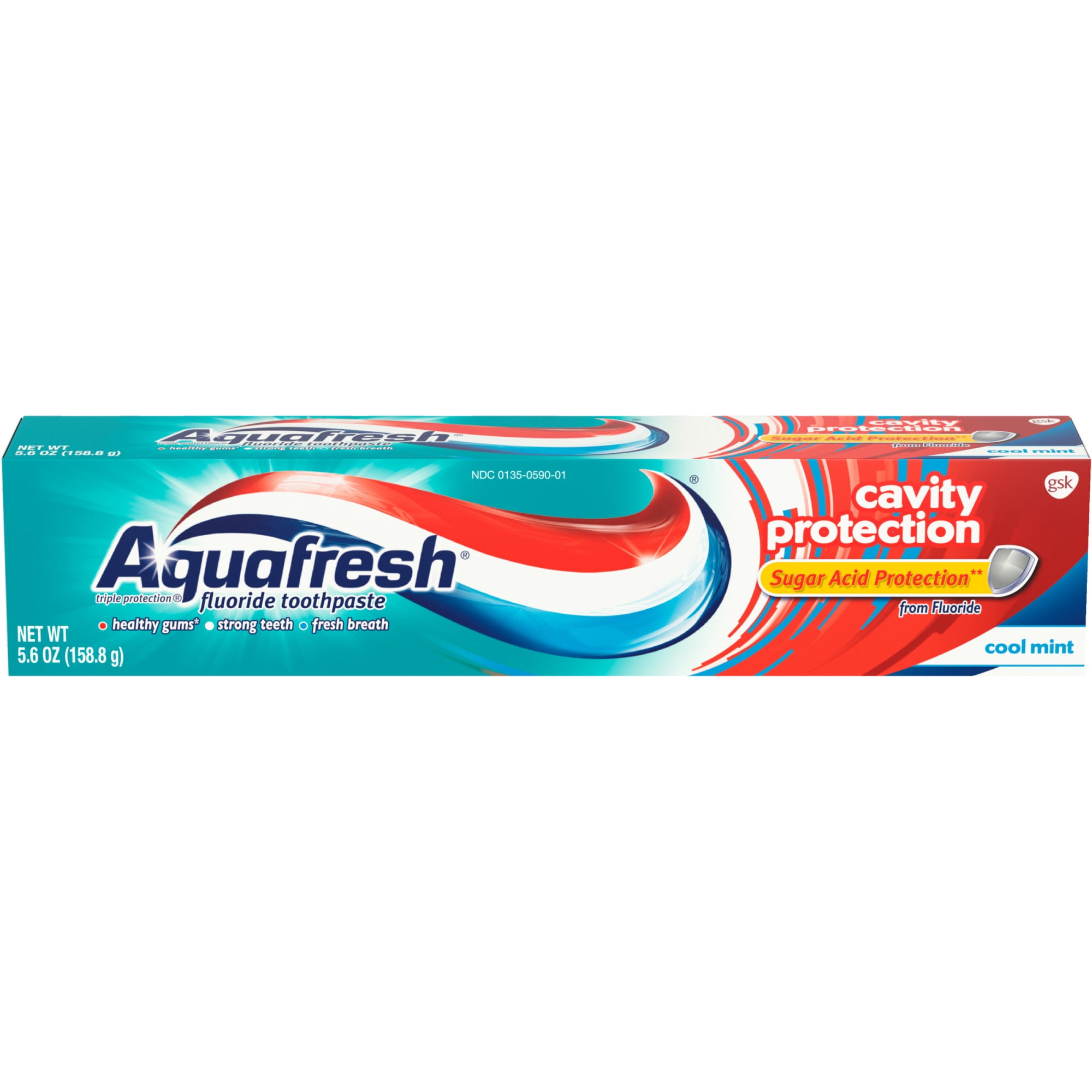 Aquafresh Cavity Protection Fluoride Toothpaste Cool Mint 56 Ounce