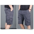 thumbnail image 5 of Herrnalise Mens Work Shorts 9" Work Pants for Mens Portable Phone Charge Shorts Multi Pokets Cargo Shorts Comfy Cotton blend Shorts Gray, 5 of 5
