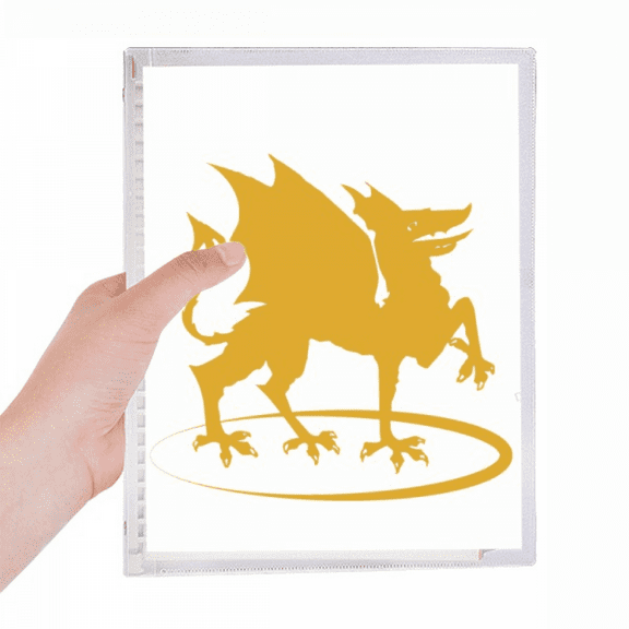 external ferocious ability flame gods beasts notebook loose diary refillable journal statiry