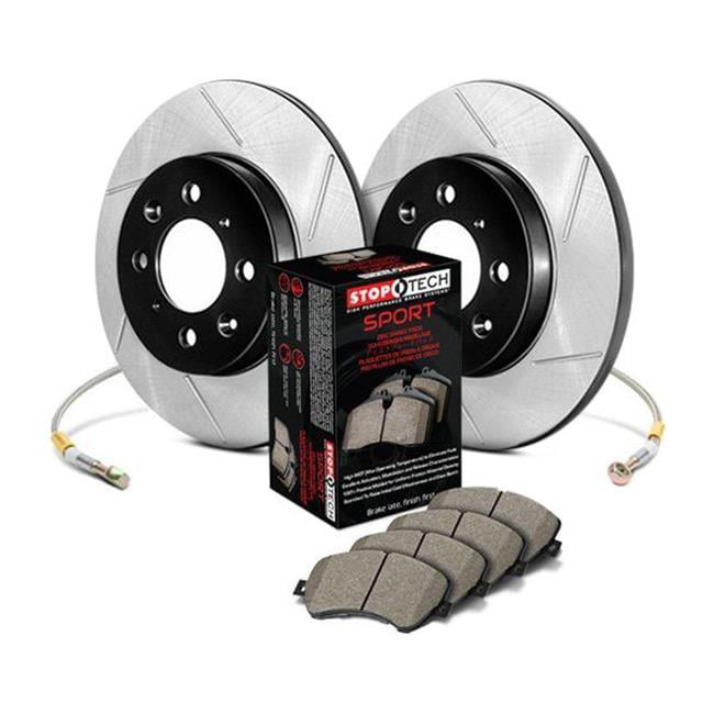 Rear Stoptech 977.40000R Sport Axle Pack Slotted 