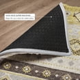 thumbnail image 6 of Addison Rugs Dream Shag Premium Machine Washable Transitional Tribal, Diamond Gilded Rectangle Rug, 8' x 10', 6 of 8
