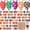 Holiday Style, variant on 120-Piece Thanksgiving Fall Bandanas for Dogs, Autumn Pet Bibs with Maple Leaves and Pumpkin Designs, Adjustable Triangle Dog Scarf for Small Medium Large Costumes