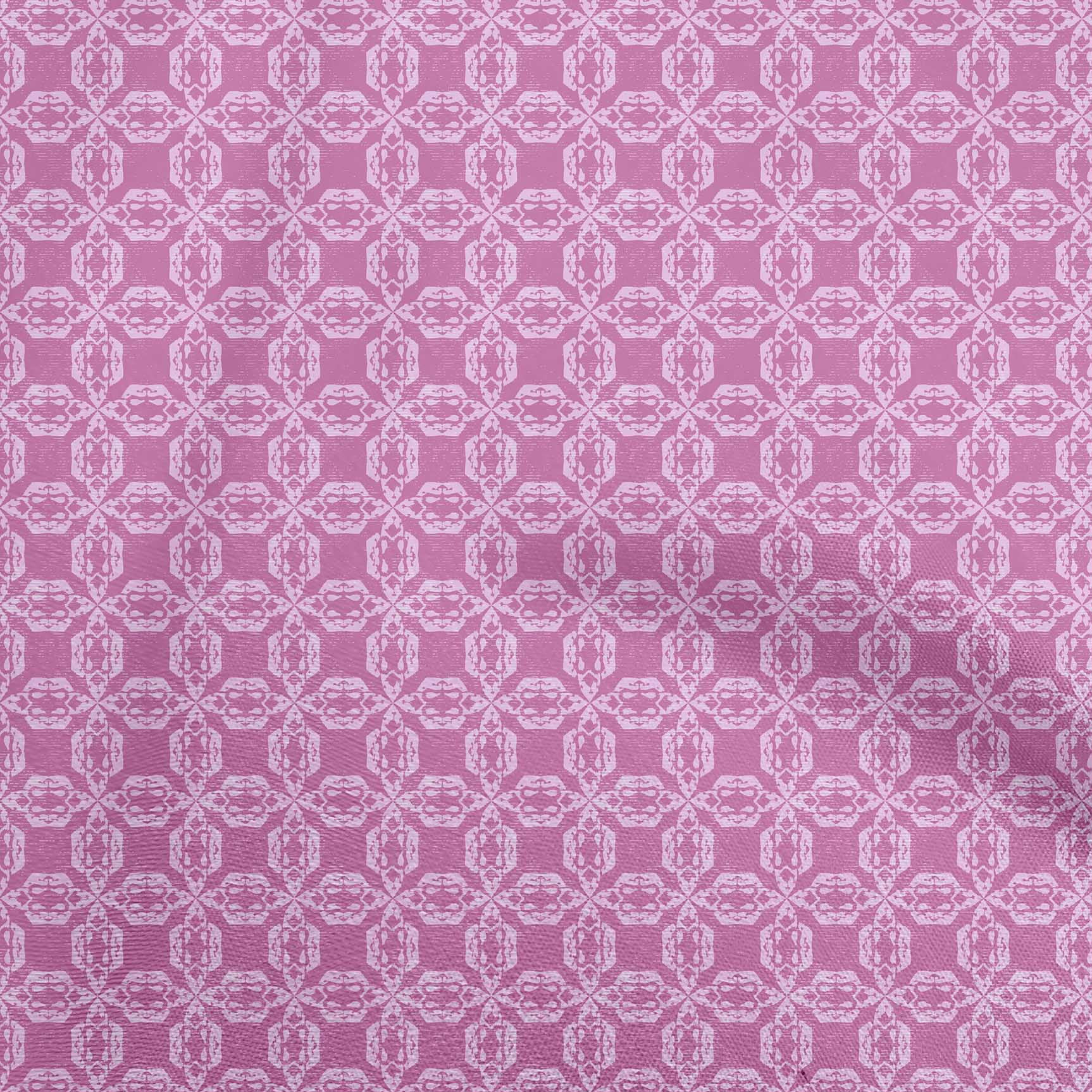oneoone-cotton-poplin-pink-fabric-asian-ikat-diy-clothing-quilting