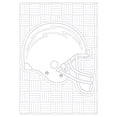 thumbnail image 2 of In the Sports Zone - NFL Adult Coloring Book, Los Angeles Chargers, 2 of 6