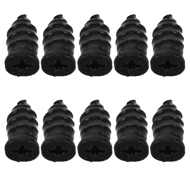 10 clavos para reparación de neumáticos, tapones de goma blandos para neumáticos de coche, herramientas de reparación rápida de pinchazos para coche, motocicleta, camión, ATV, tractor