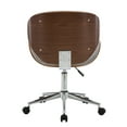 thumbnail image 4 of Porthos Home  Branson Adjustable Office Chair Grey, 4 of 5