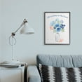 thumbnail image 5 of Stupell Industries Better at the Coast Nautical Floral Arrangement Greeting Framed Wall Art Design by Beth Grove, 24" x 30", Black Framed, 5 of 5