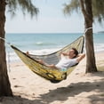 thumbnail image 5 of Hanging Hammock Portable Travel Camping For Outdooor Beach Camping Hiking Elegant, 5 of 8