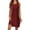 a_Wine, variant on Xysaqa Womens Sleeveless Nightgowns Night Dress, Night Shirts For Women Sleepwear Sexy Sleepwear For Women Summer Fashion Sleeveless Floral Print Pleated Sleep Dress Ladies Camisole Nightgown Nightgow