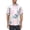 Brilliant White Leaf Print, variant on Men's and Big Men's Tropical Flower Print Short Sleeve Shirt, Sizes S-5XL