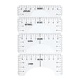 thumbnail image 3 of T Shirt Ruler, Wide Application Clear Scale T Shirt Alignment Tool  for Vinyl Alignment, 3 of 8