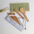 thumbnail image 4 of Juego De Alfombrillas Para Sushi, Fabricante De Sushi De Bambú, Rodillo De Bricolaje Para Principiantes, Kit De Accesorios Para Hacer Rollos De Sushi Eigraketly HA020369-00, 4 of 7