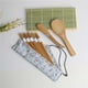 thumbnail image 4 of Juego De Alfombrillas Para Sushi, Fabricante De Sushi De Bambú, Rodillo De Bricolaje Para Principiantes, Kit De Accesorios Para Hacer Rollos De Sushi Methold HA020369-00, 4 of 7