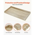 thumbnail image 6 of VEVOR Washer Dryer Countertop, 54" x 27" Wooden Washer and Dryer Countertop, Water-Resistant Laundry Machine Topper Cover with Anti-Slip Pads, for Laundry Room Organization and Storage, Oak, 6 of 9
