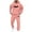 #289-Pink, variant on Yusimy Men's Valentine's Day Print 2-Piece Hoodie Set Pullover Long Sleeve Pocket Elastic Waist Pants Casual Sports