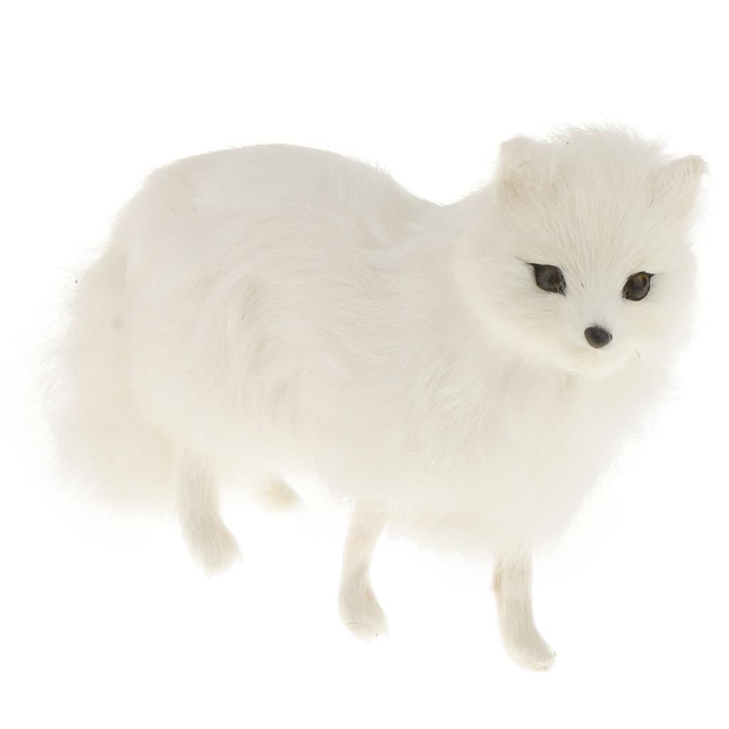 Realistic Polyethylene Furs Lying Lowrie Animal Model Home Oranment Handicraft 