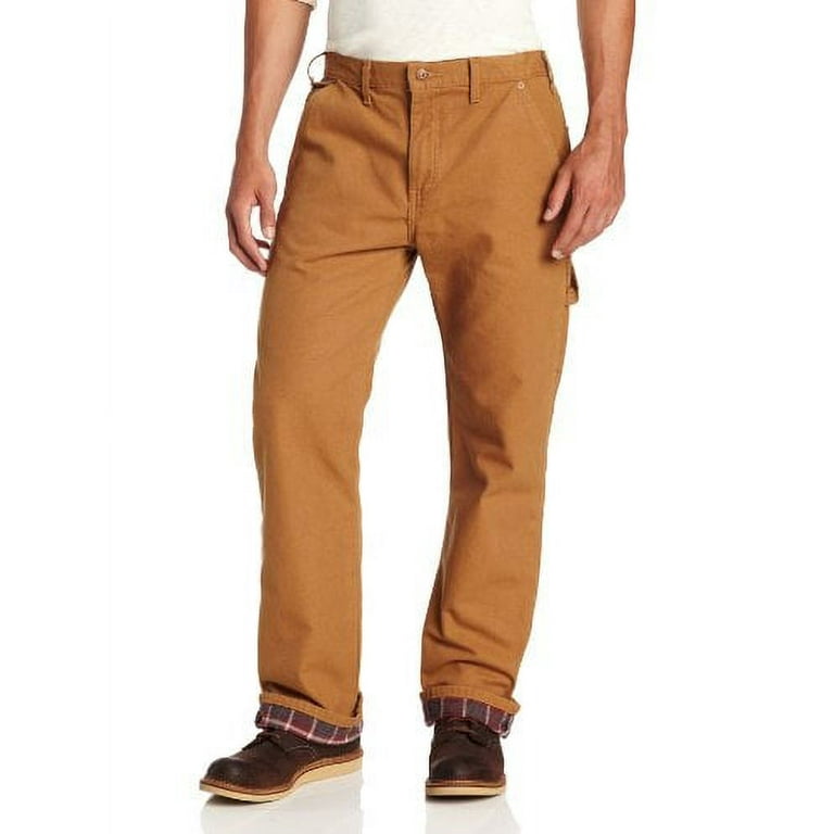 Dickies flannel lined carpenter jeans hotsell