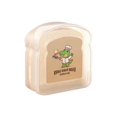 thumbnail image 3 of Reusable Sandwich Container Sealed Food Container Transparent Bread Box Food Portable Toast Sandwich Box B, 3 of 9