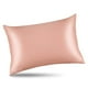 thumbnail image 2 of Funda de almohada ALASKA BEAR Natural Silk 19 Momme 600TC Queen Dusty Pink, 2 of 5
