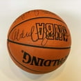 thumbnail image 3 of 1970-71 Milwaukee Bucks NBA Champs Team Signed Official Game Basketball JSA COA, 3 of 8