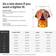 thumbnail image 5 of Pofeuu Halloween Print Mens Casual Short Sleeve Shirts Beach Summer Spread Collar Pocket Tops Men's Casual Short-sleeved Shirt-Medium, 5 of 5