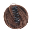 thumbnail image 2 of Pelucas con flequillo para mujer, peluca ondulada suelta, moño desordenado, peluca con clip fácil, cabello con clip para mujer, rizador de cabello natural, cabello de moda, 2 of 5
