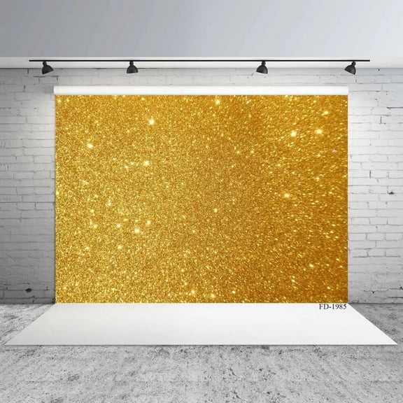 Gold Star Golden Sand Glitter Sparkle Photocall Background Baby Shower Poster Photography Photo Studio Props Photoph Backdrop