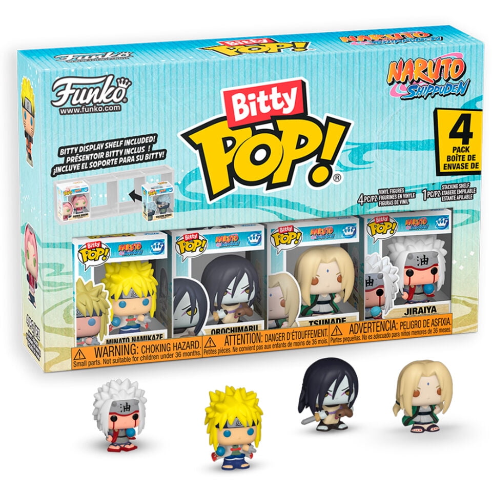 Bitty POP 4pk: Naruto S- Team 2