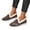 Brown, variant on Loafers for Women Winter Fuzzy Casual Embroidered Warm Flats Slip On Comfy Fashion Soft Snow Shoes