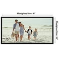 thumbnail image 2 of Americanflat 18x36 Picture Frame with Polished Plexiglass Streamline Collection Thin Border Wall - Black, 2 of 7