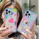 thumbnail image 2 of Love Heart Phone Case for iPhone 11 12 13 Mini Pro Max 14 Pro Max Case shell xuanjing unisex, 2 of 2