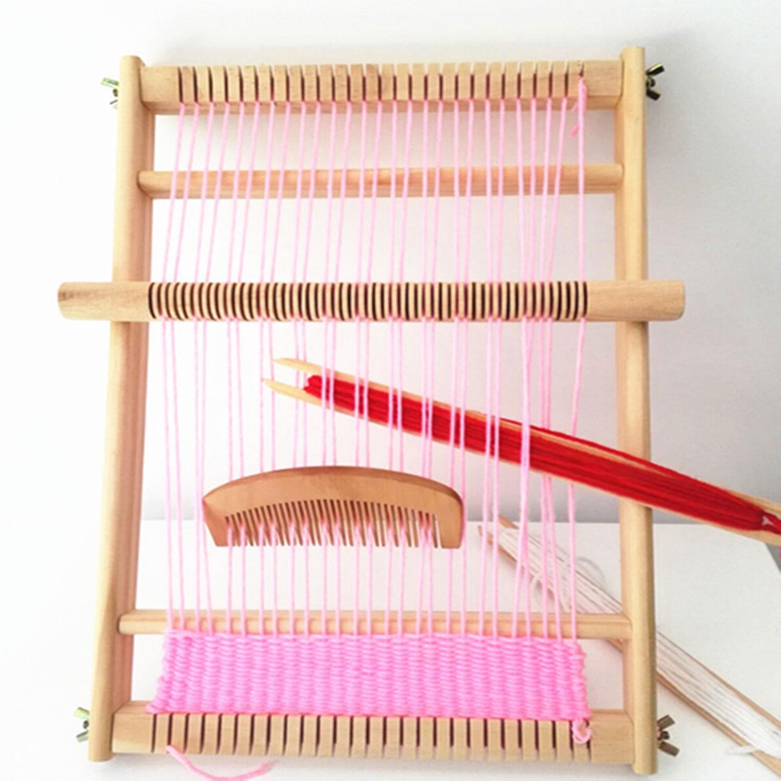 GUOOL Weaving Loom Craft Activity Hand Knitting Machine for Children Beginners