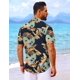 thumbnail image 4 of Camisa COOFANDY Hawaiian para hombre de manga corta para verano y playa, 4 of 6