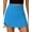 Sparkle Blue, variant on PINSPARK Womens Golf Skirt Elastic High Waist Tennis Skort Wide Waistband Sport Skirts Weightless Workout Skorts for Pickleball Workout Running