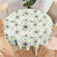 thumbnail image 2 of Mid Century Modern Tablecloth Dining Wipeable Table Cloth Cover for Holiday Home Picnic Party Wedding Buffet Parties Camping 60"", 2 of 6