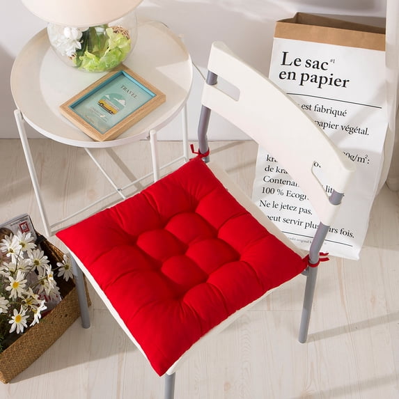 15.8x15.8inch Soft Comfort Square Chair Seat Cushion Pads Garden Home Office Kitchen