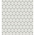 thumbnail image 3 of Ambesonne Cubes Duvet Cover Sets, Modern Hexagonal and Dotted, 2-Twin, Charcoal Grey and Off White, 3 of 4