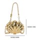 thumbnail image 2 of Bolsos Noche Bolso Mano Con Forma Concha Novedad Mini Hobo, 2 of 8
